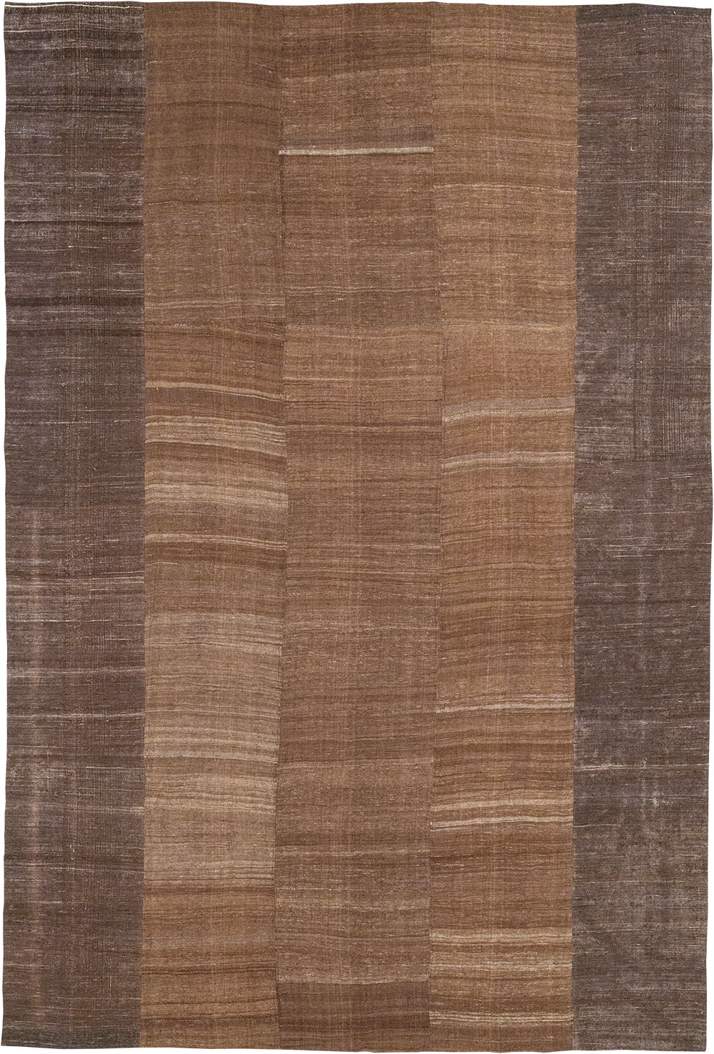 Vintage Turkish Flatweave Kilim Room Size Carpet, No.33078 - Gss