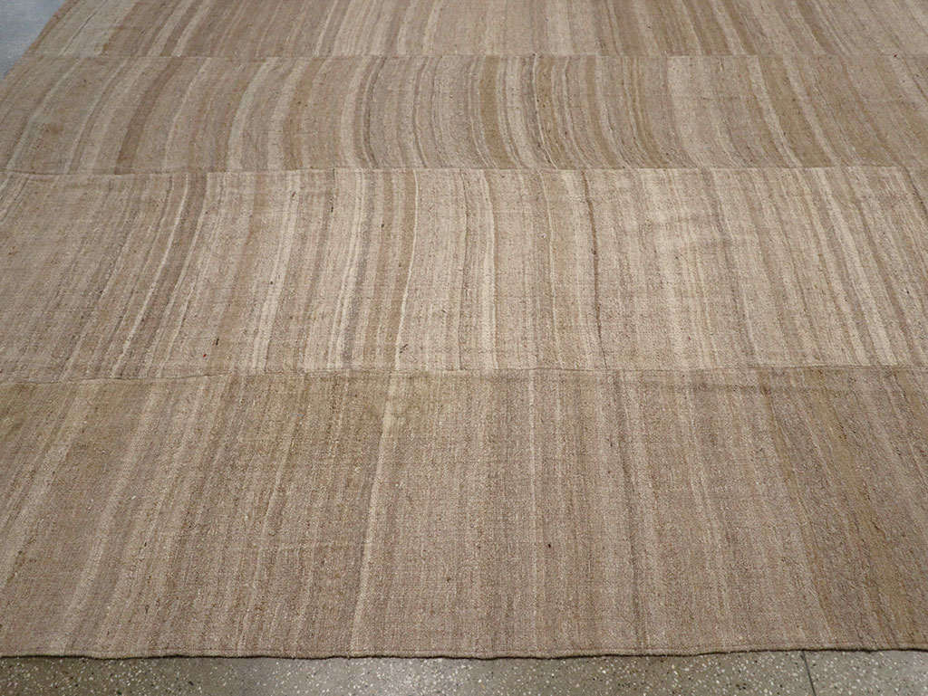 Vintage Turkish Flatweave Kilim Oversize Carpet, No.33086 - Gss