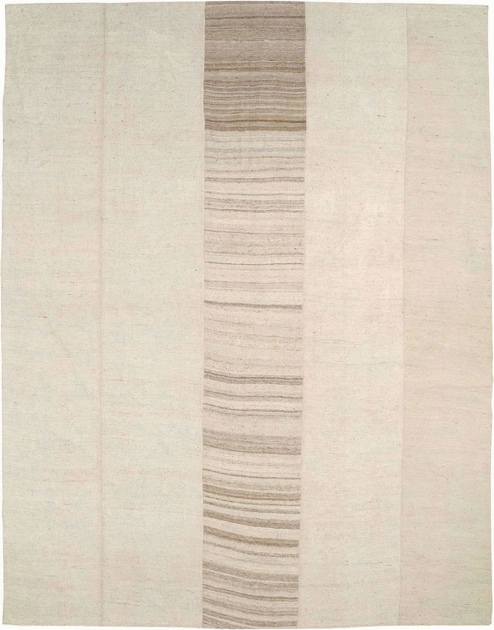 Vintage Turkish Flatweave Kilim Room Size Carpet, No.33096 - Gss