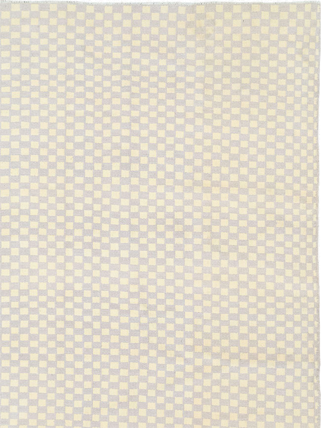 Vintage Turkish Flatweave Kilim Room Size Carpet, No.33112 - Gss