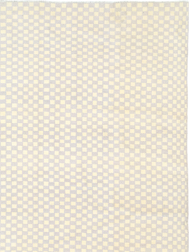 Vintage Turkish Flatweave Kilim Room Size Carpet, No.33112 - Gss