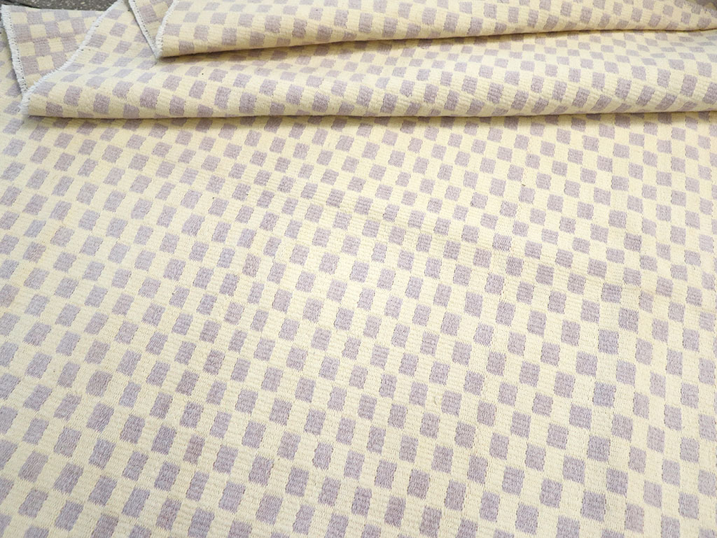 Vintage Turkish Flatweave Kilim Room Size Carpet, No.33112 - Gss