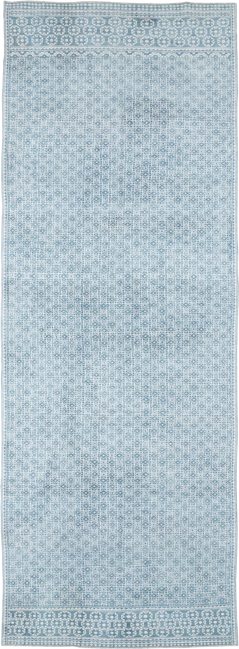 Vintage Turkish Flatweave Kilim Long and Narrow, No.33113 - Gss