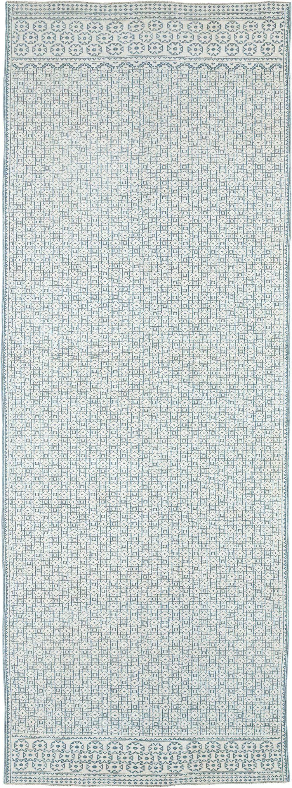 Vintage Turkish Flatweave Kilim Long and Narrow, No.33113 - Gss