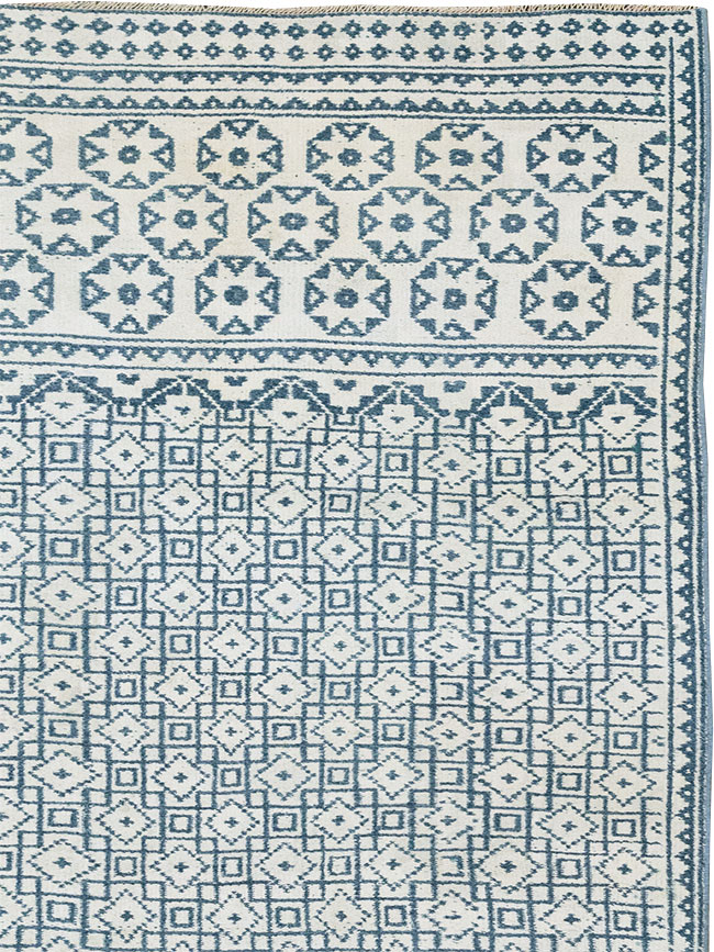 Vintage Turkish Flatweave Kilim Long and Narrow, No.33113 - Gss