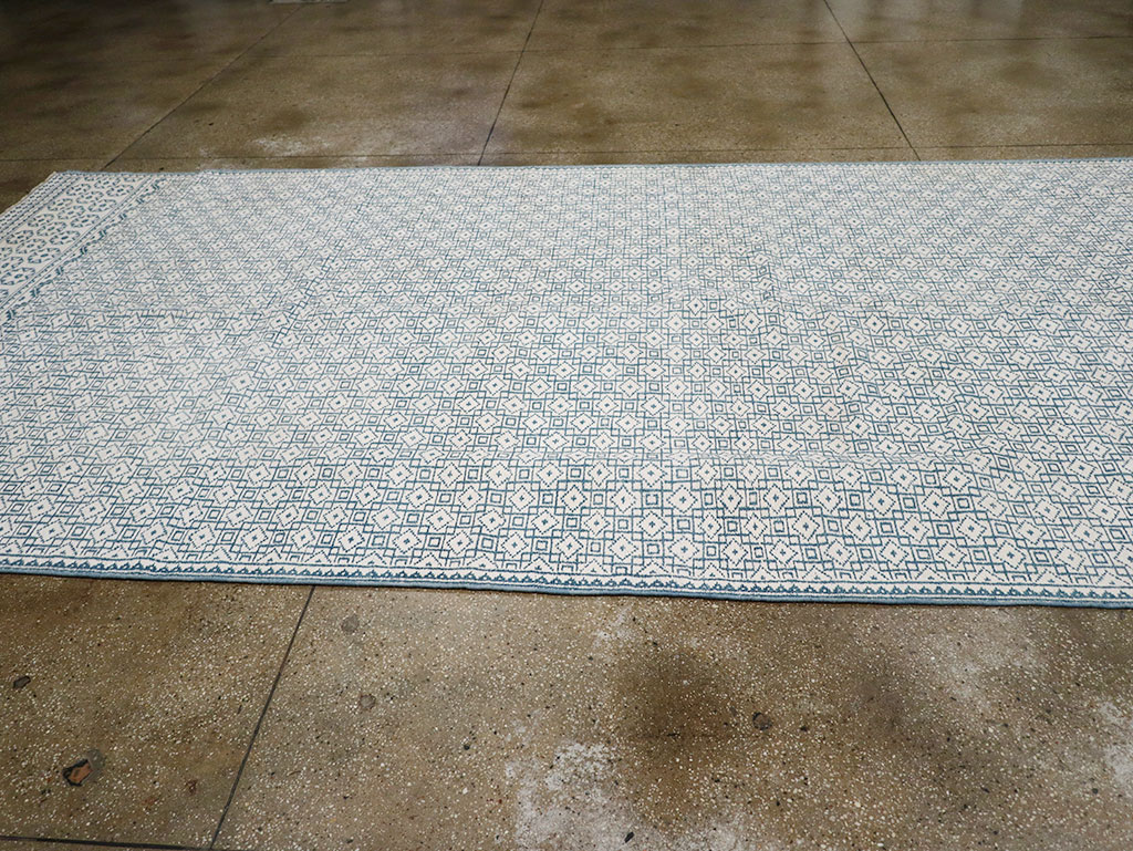 Vintage Turkish Flatweave Kilim Long and Narrow, No.33113 - Gss