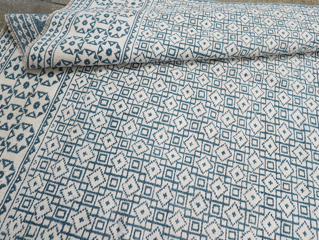 Vintage Turkish Flatweave Kilim Long and Narrow, No.33113 - Gss