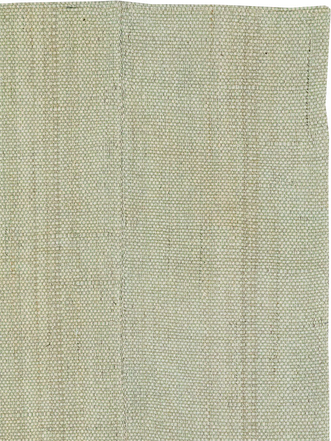 Modern Turkish Flatweave Accent Carpet, No.33115 - Gss