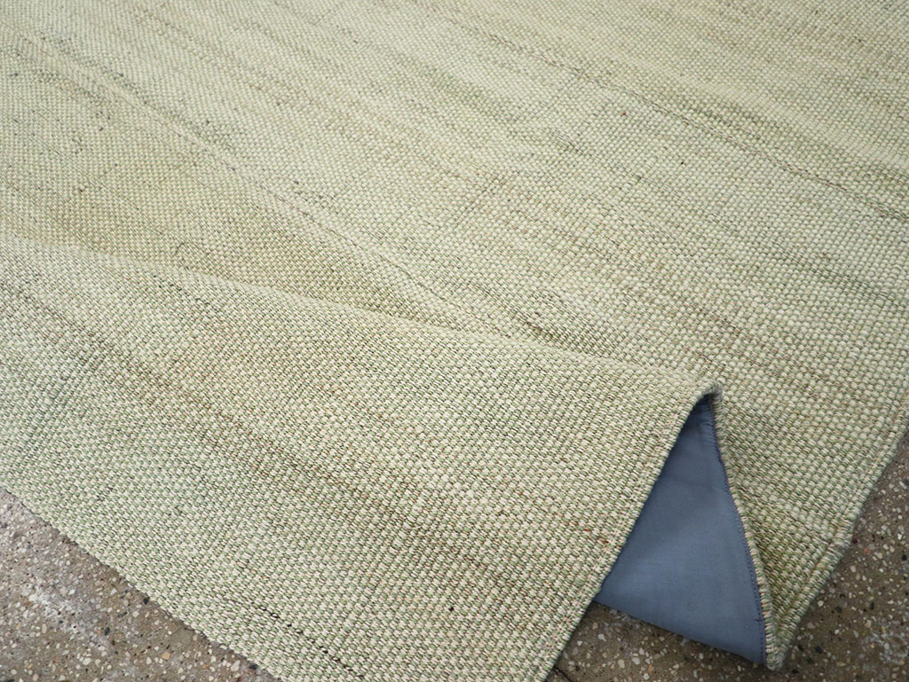 Modern Turkish Flatweave Accent Carpet, No.33115 - Gss