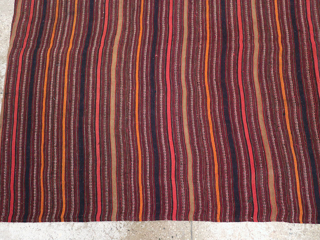 Vintage Turkish Flatweave Kilim Rug, No.33121 - Gss