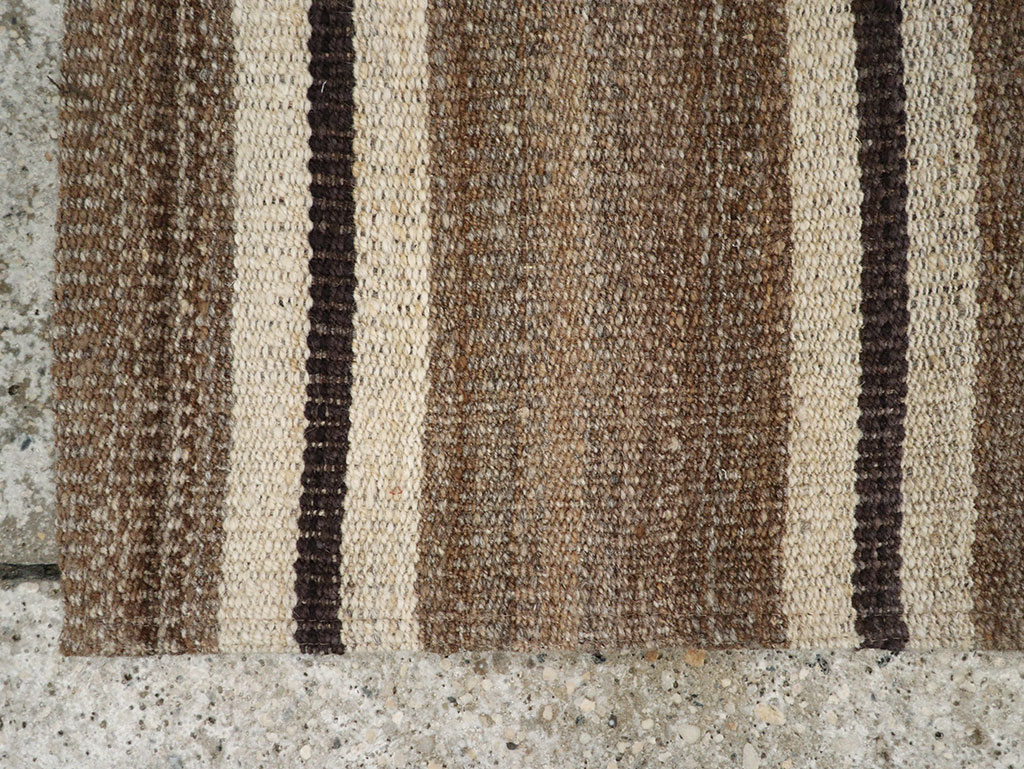 Vintage Turkish Flatweave Kilim Runner, No.33125 - Gss