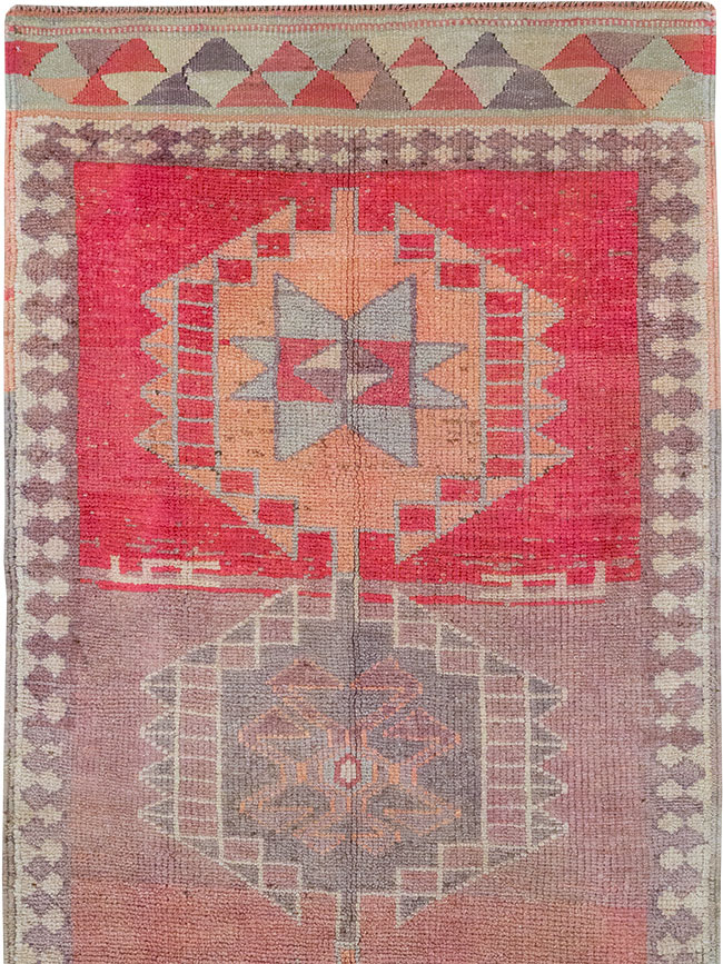Vintage Turkish Anatolian Long Runner, No.33134 - Gss