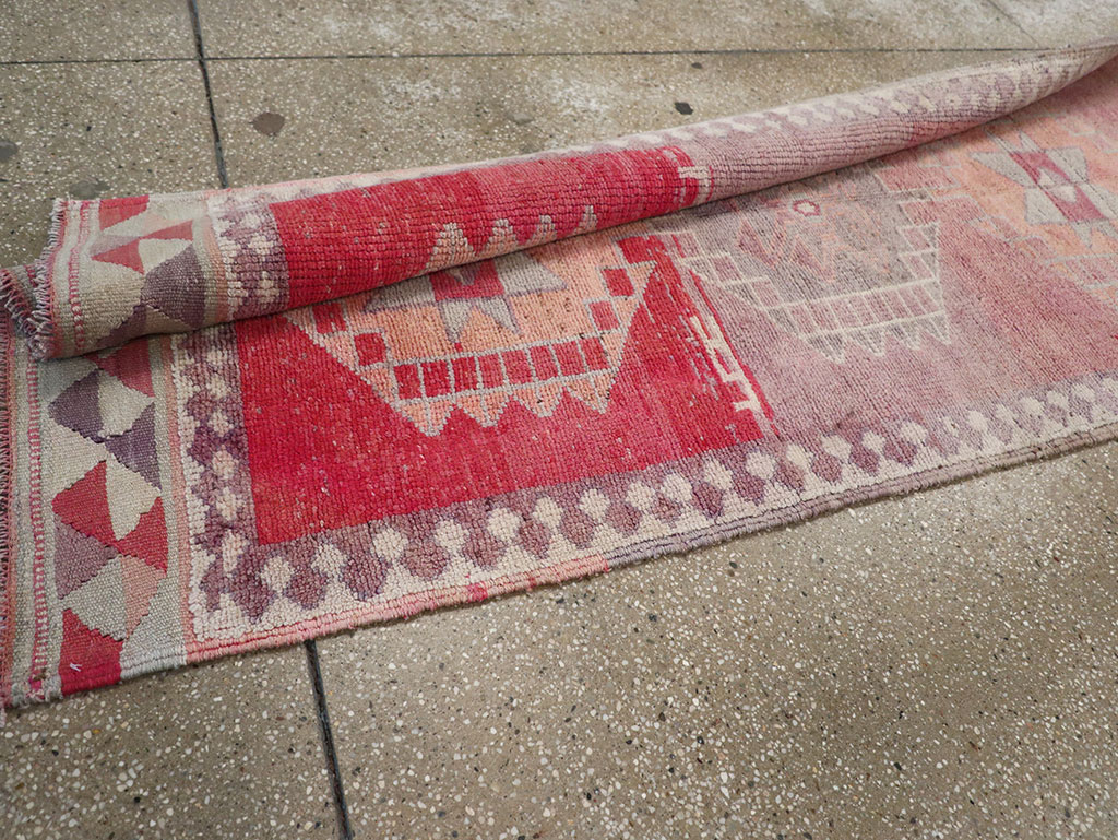 Vintage Turkish Anatolian Long Runner, No.33134 - Gss