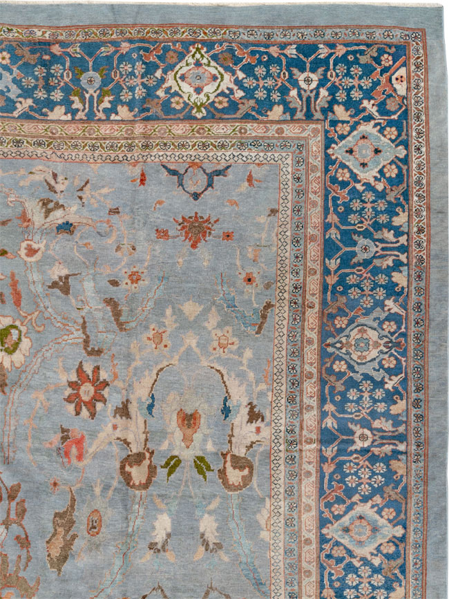 Antique Persian Mahal Large Carpet, No.33135 - Gss