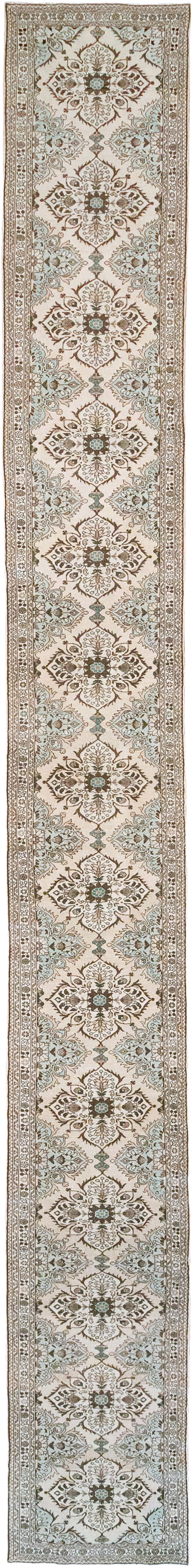 Vintage Persian Malayer Long Runner, No.33136 - Gss