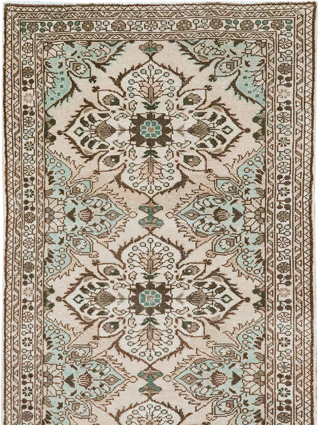 Vintage Persian Malayer Long Runner, No.33136 - Gss