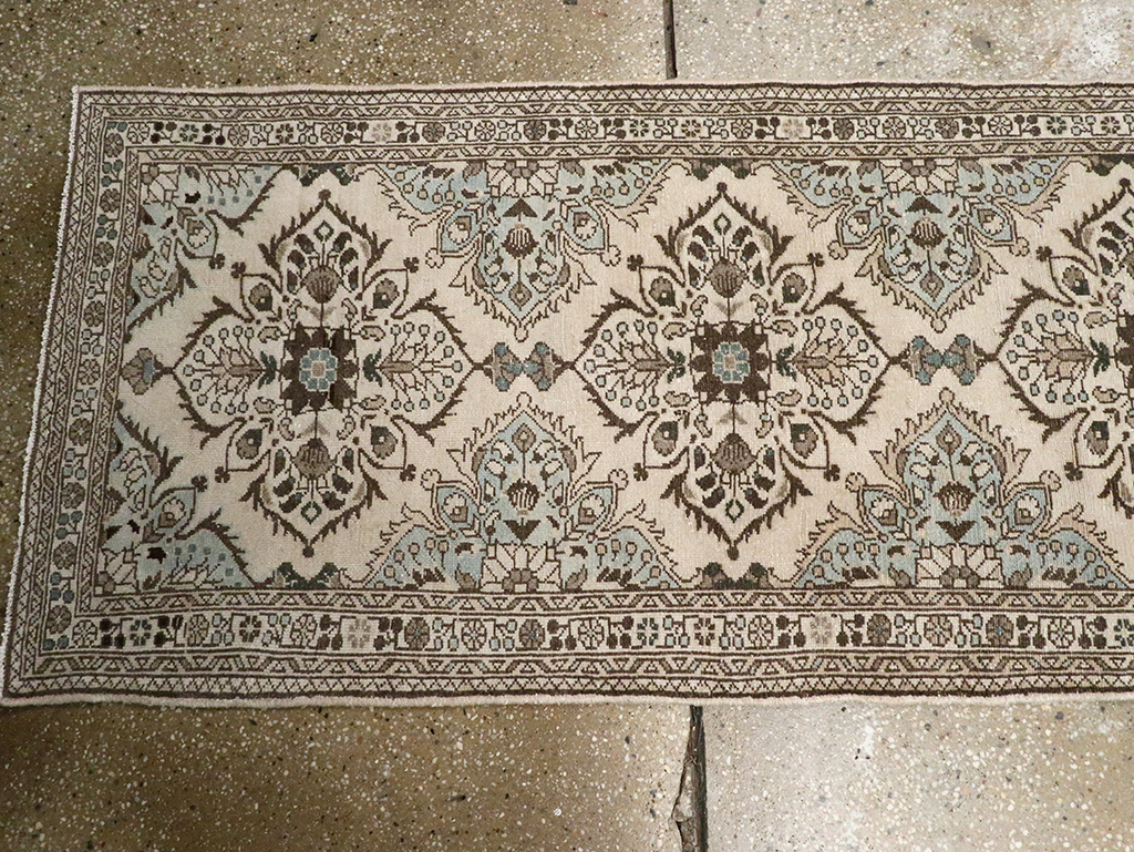 Vintage Persian Malayer Long Runner, No.33136 - Gss