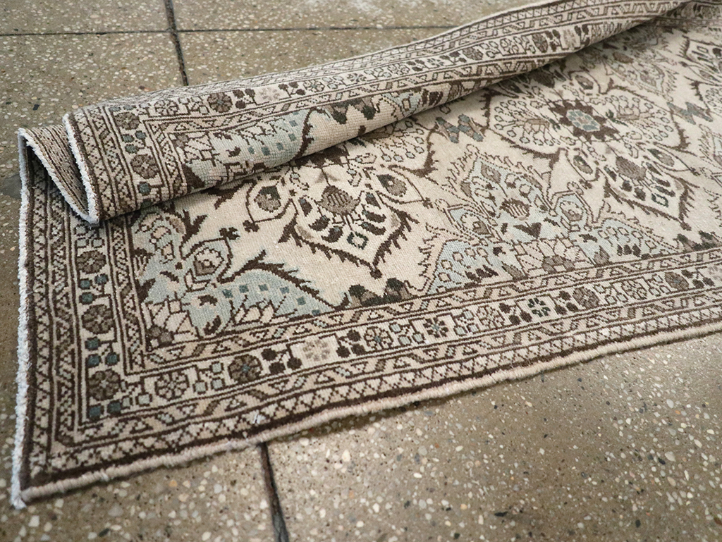 Vintage Persian Malayer Long Runner, No.33136 - Gss