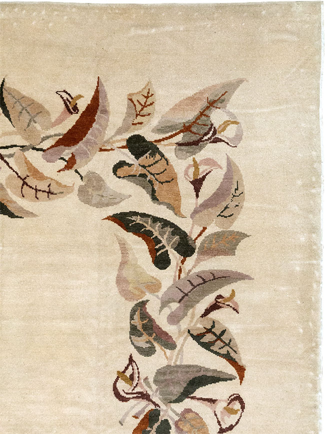 Mid-20th Century Art Deco Carpet By Olga Fisch, No.33138 - Gss