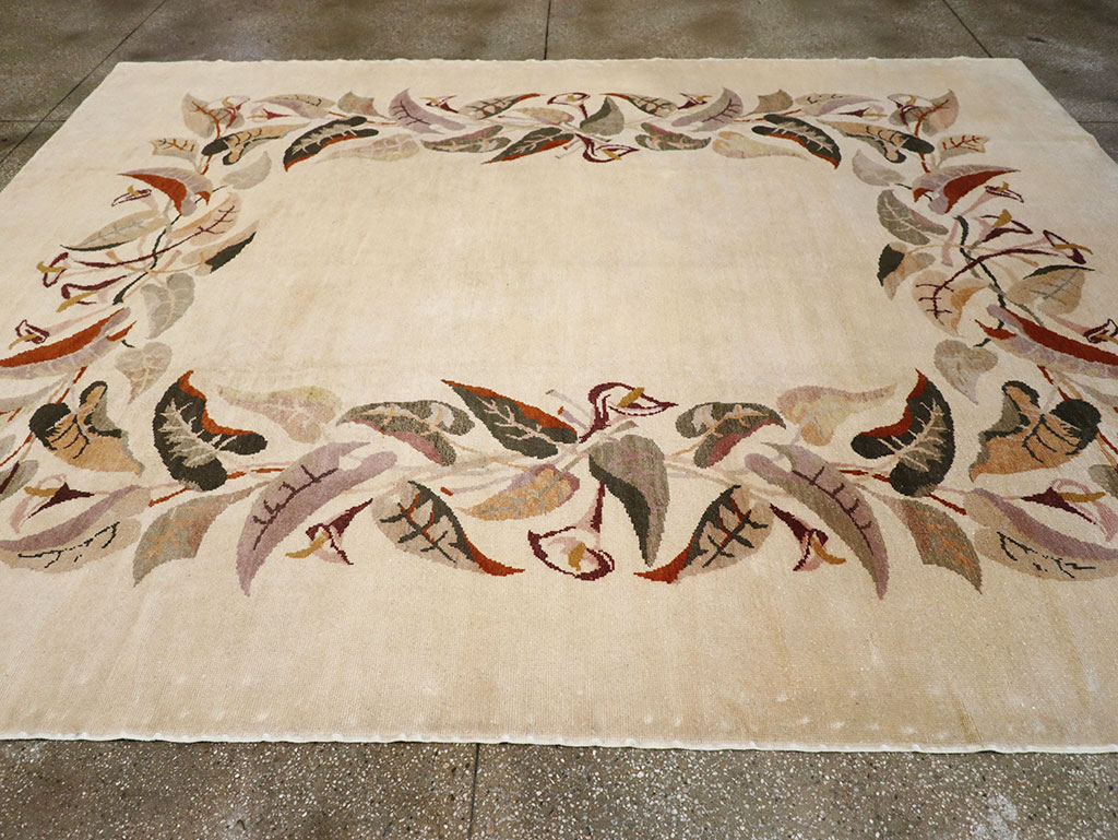Mid-20th Century Art Deco Carpet By Olga Fisch, No.33138 - Gss