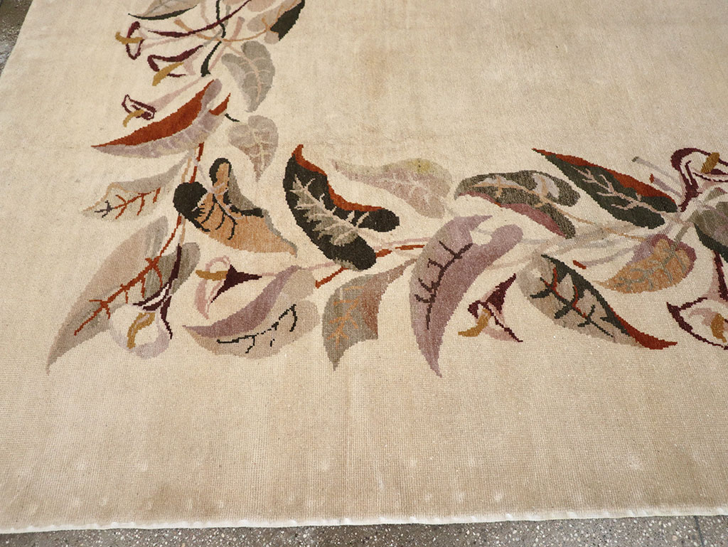 Mid-20th Century Art Deco Carpet By Olga Fisch, No.33138 - Gss