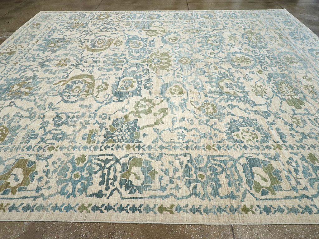 Modern Persian Sultanabad Large Room Size Carpet, No.33139 - Gss