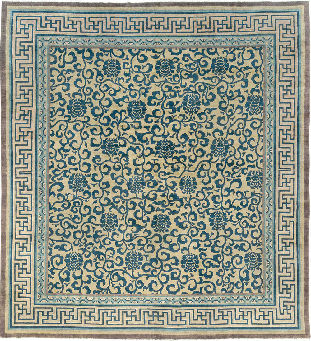 Antique Chinese Peking Room Size Carpet, No.33141 - Gss