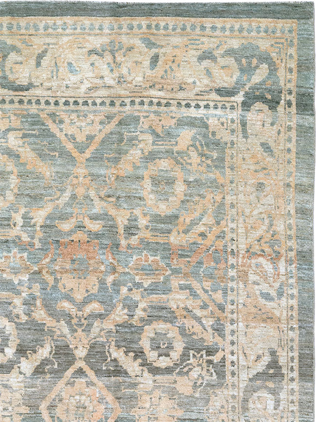Modern Persian Mahal Room Size Carpet, No.33147 - Gss