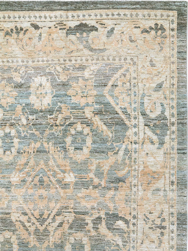 Modern Persian Mahal Room Size Carpet, No.33147 - Gss