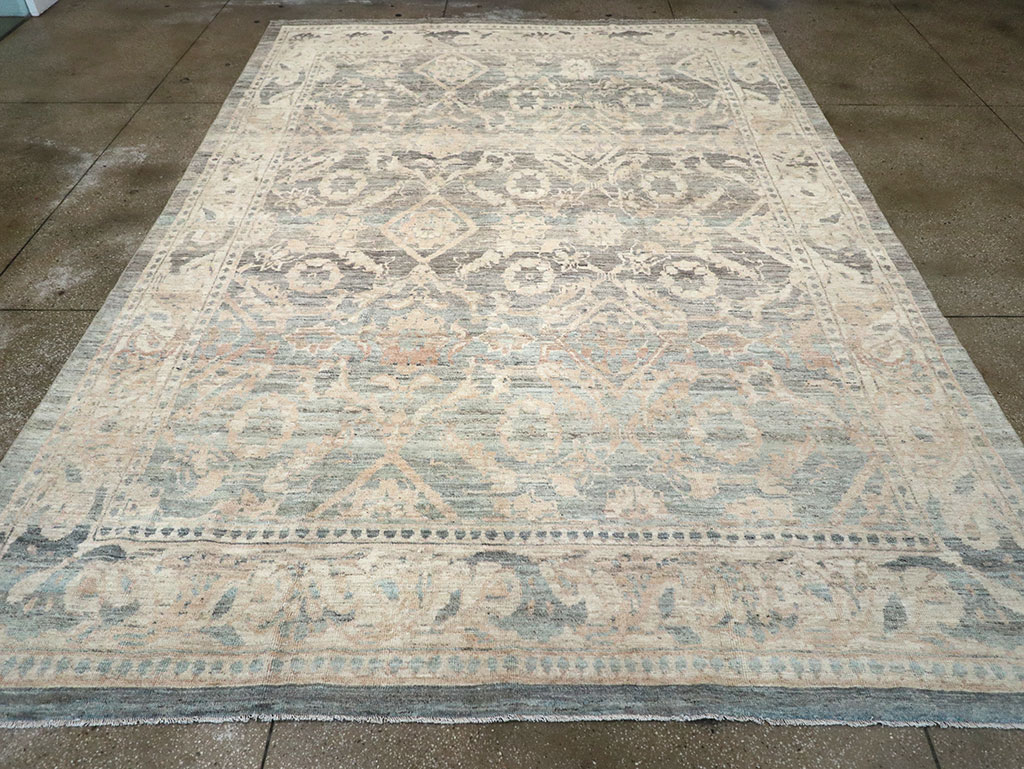 Modern Persian Mahal Room Size Carpet, No.33147 - Gss