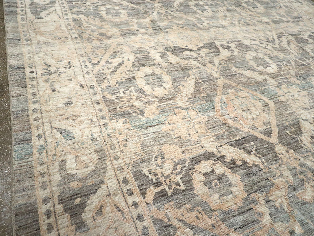 Modern Persian Mahal Room Size Carpet, No.33147 - Gss