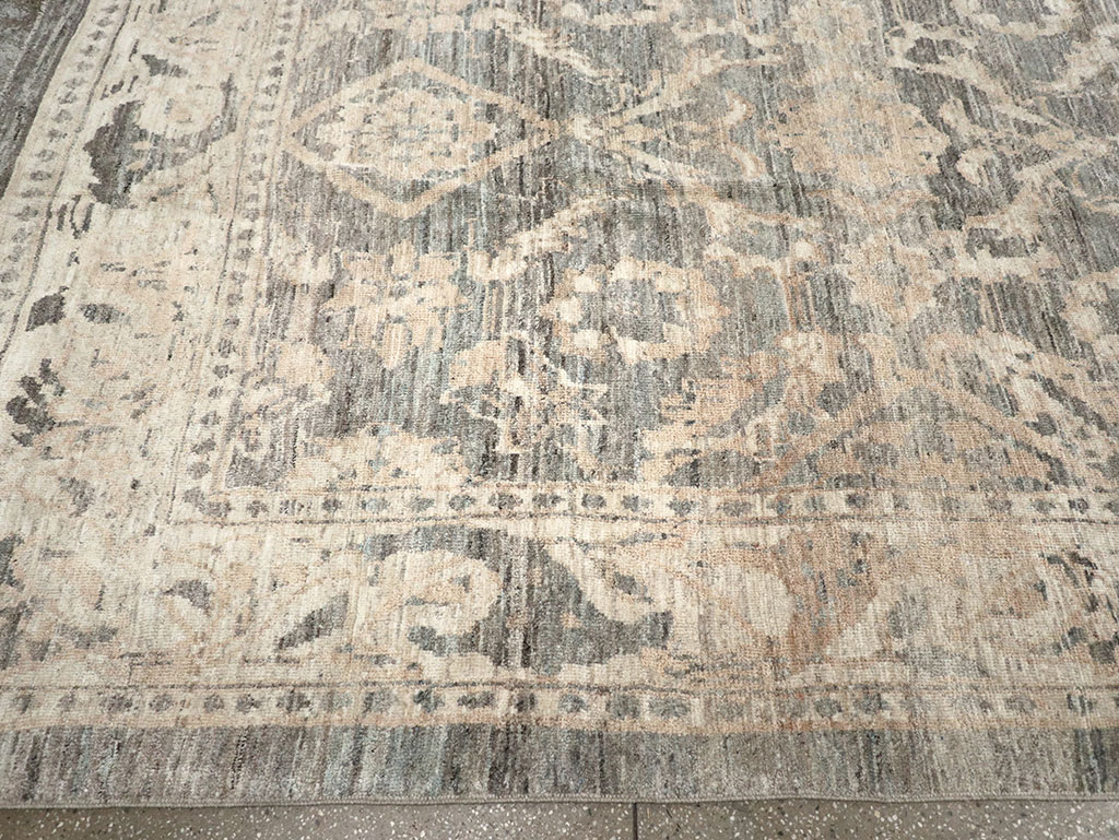 Modern Persian Mahal Room Size Carpet, No.33147 - Gss