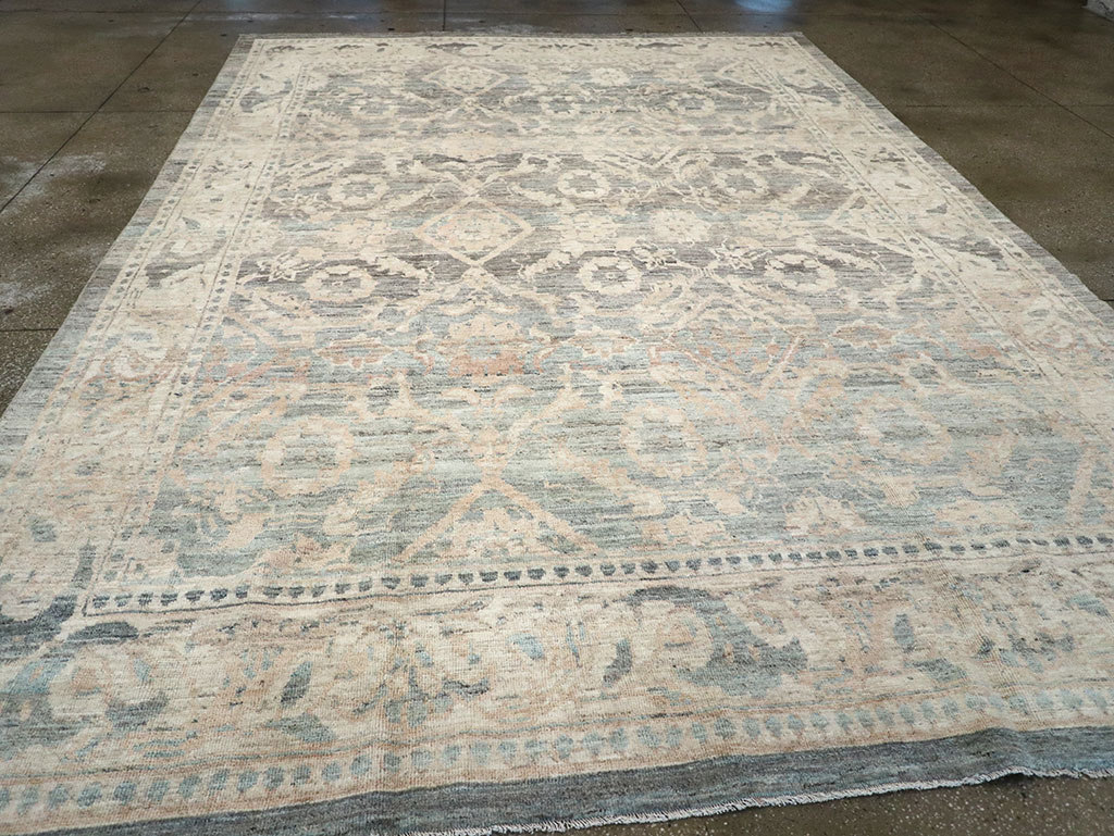 Modern Persian Mahal Room Size Carpet, No.33147 - Gss