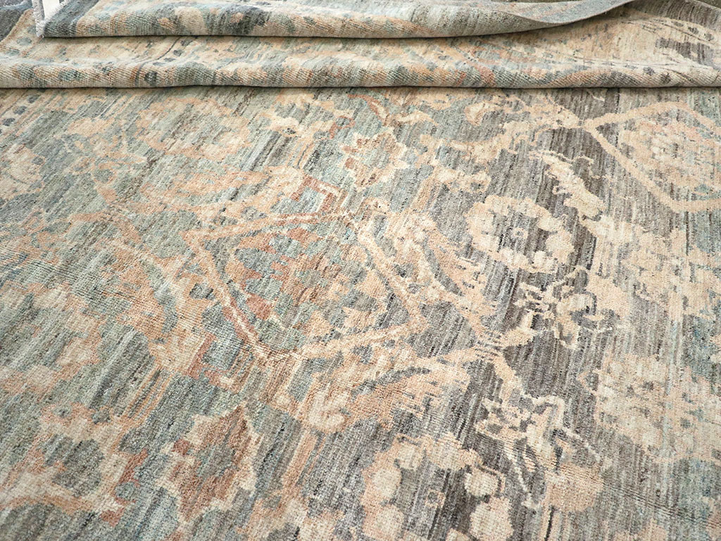 Modern Persian Mahal Room Size Carpet, No.33147 - Gss