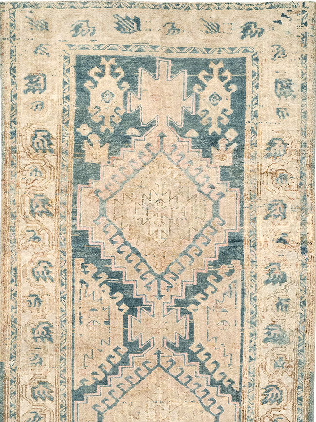 Vintage Persian Heriz Runner, No.33149 - Gss