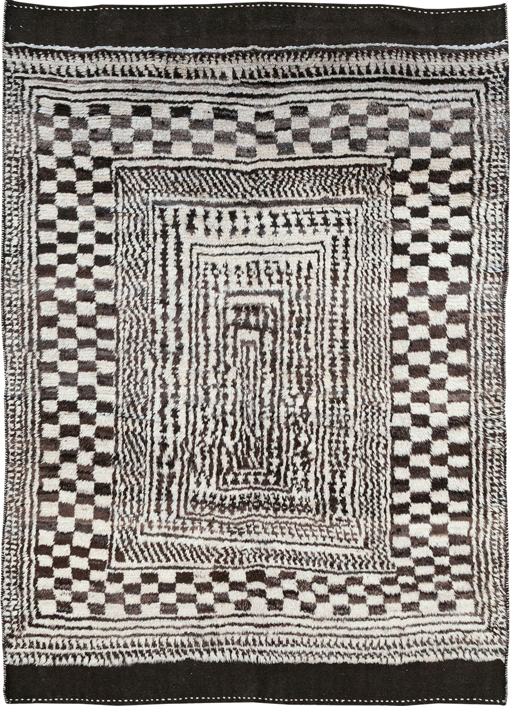 Modern Persian Gabbeh Room Size Carpet, No.33159 - Gss