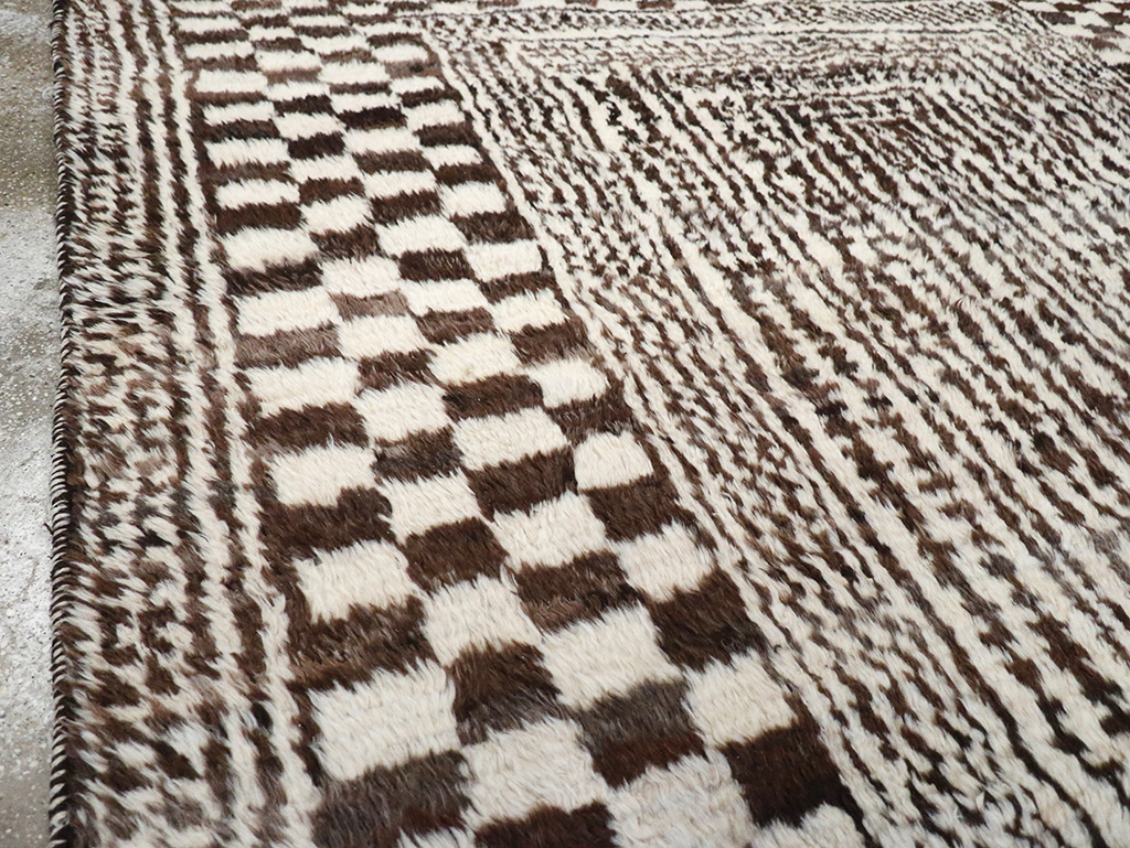 Modern Persian Gabbeh Room Size Carpet, No.33159 - Gss