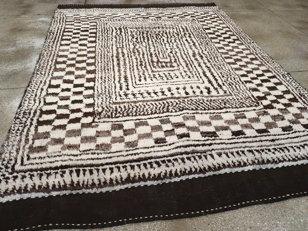 Modern Persian Gabbeh Room Size Carpet, No.33159 - Gss