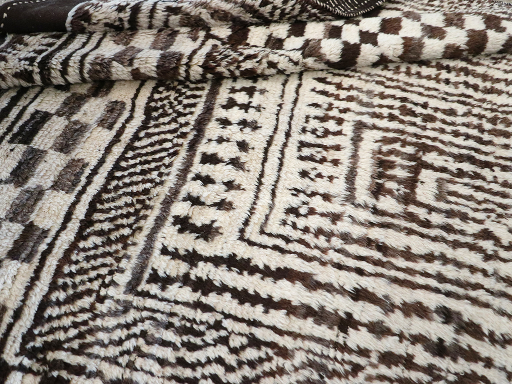 Modern Persian Gabbeh Room Size Carpet, No.33159 - Gss