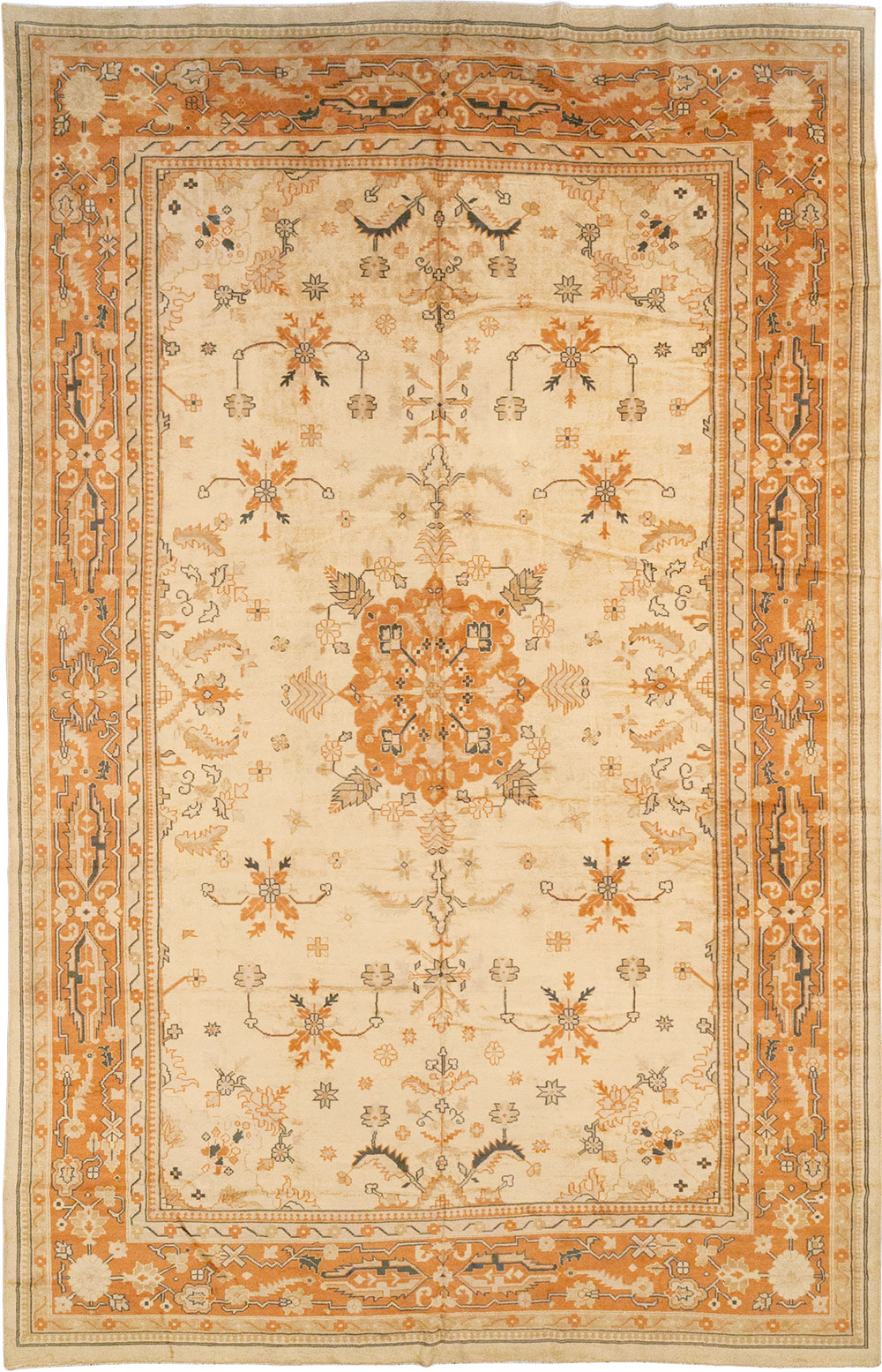 Vintage Turkish Anatolian Large Carpet, No.33162 - Gss