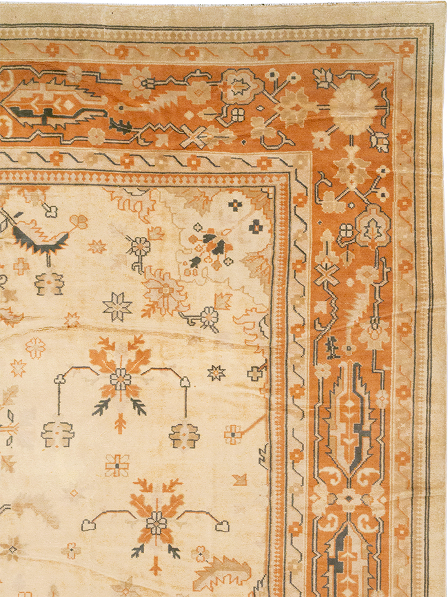 Vintage Turkish Anatolian Large Carpet, No.33162 - Gss