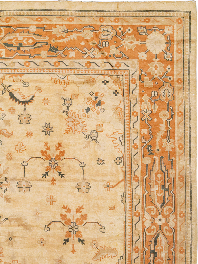 Vintage Turkish Anatolian Large Carpet, No.33162 - Gss