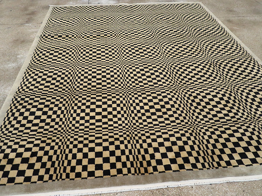 Modern Tibetan Art Deco Room Size Carpet, No.33164 - Gss