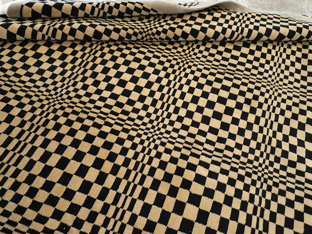 Modern Tibetan Art Deco Room Size Carpet, No.33164 - Gss