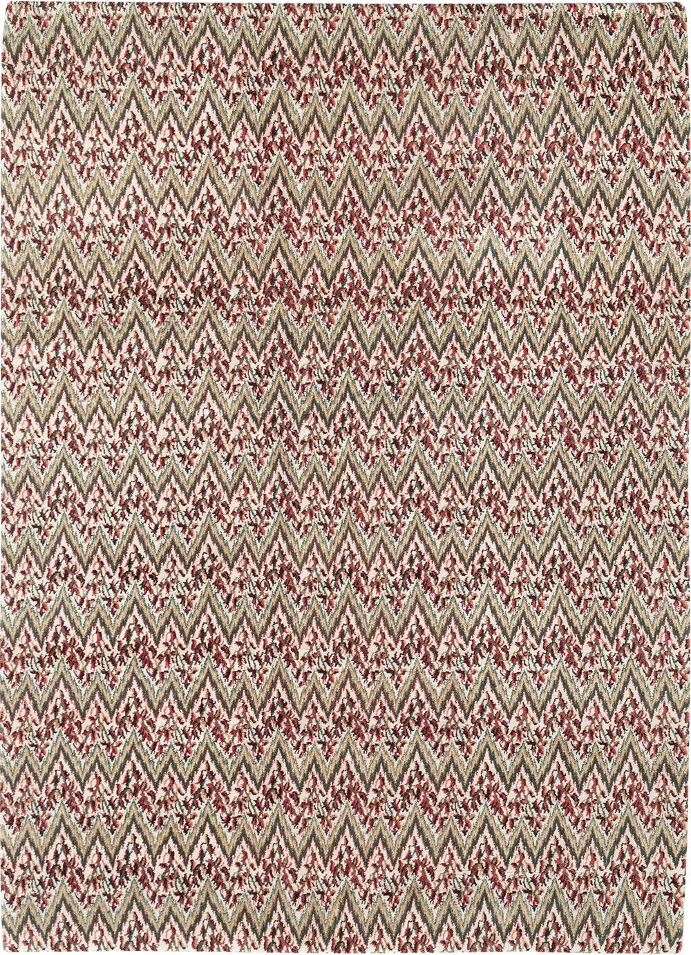 Modern Tibetan Accent Rug, No.33165 - Gss