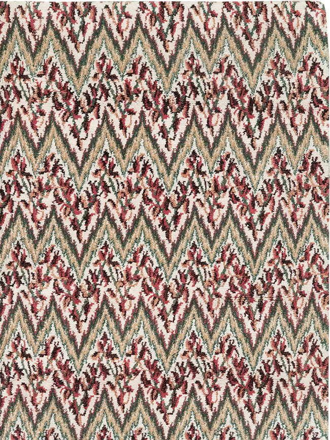 Modern Tibetan Accent Rug, No.33165 - Gss