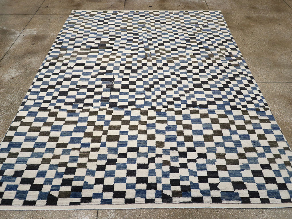 Modern Contemporary Indian Room Size Carpet, No.33167 - Gss