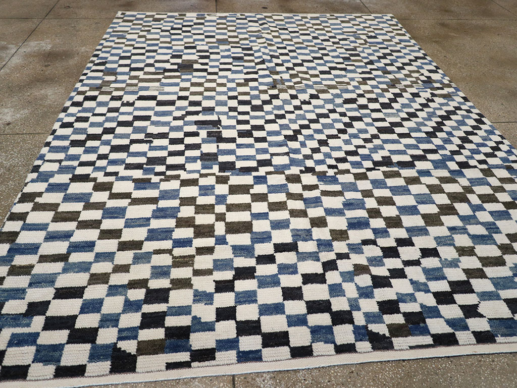 Modern Contemporary Indian Room Size Carpet, No.33167 - Gss