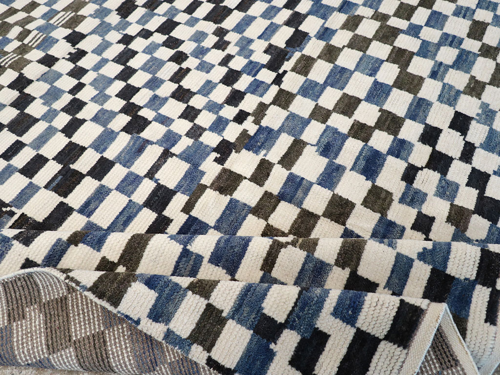 Modern Contemporary Indian Room Size Carpet, No.33167 - Gss