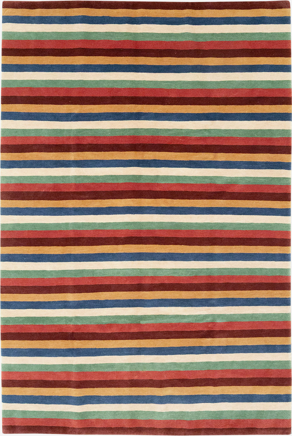 Modern Tibetan Accent Rug, No.33170 - Gss